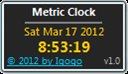 Metric Clock 1.0