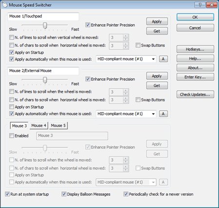 Mouse Speed Switcher 3.0.0