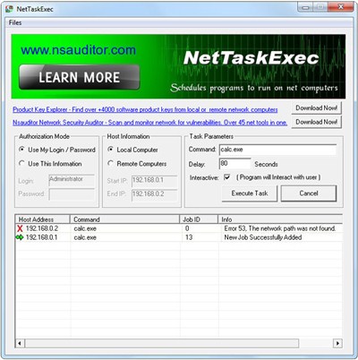 NetTaskExec 1.3.3