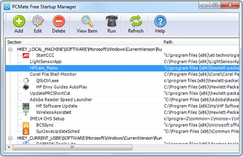 Free Startup Manager 6.5.2