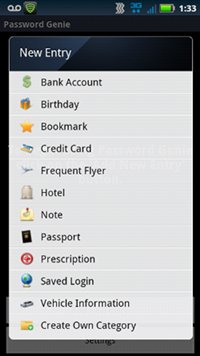 Free Password Genie Android 1.0