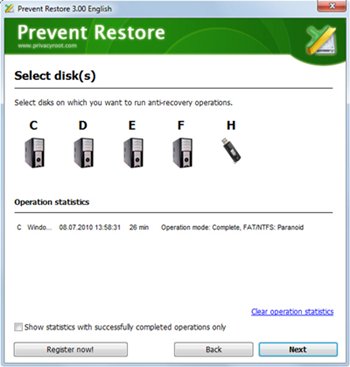 Free Prevent Restore 3.15