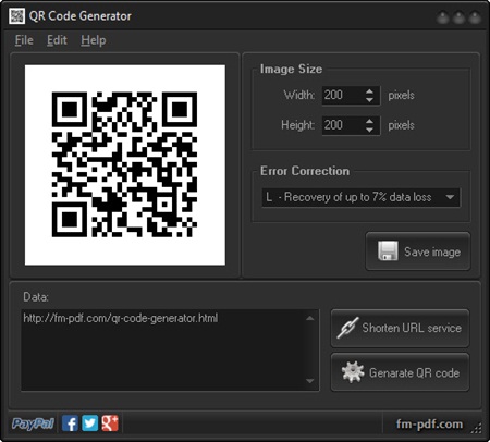 Free QR Code Generator 1.0