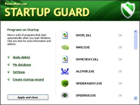 Free Startup Guard 3.31