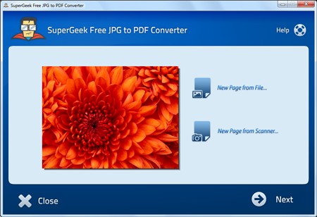 Free JPG to PDF Converter 2.6.3
