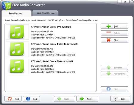 Free Audio Converter 2012 2.6.9