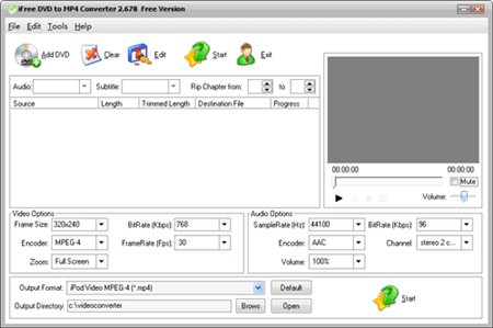 iFree DVD to SWF Converter 2.678